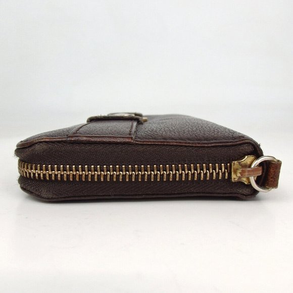 🦄 BURBERRY Zip Leather Wallet - Picture 3 of 7